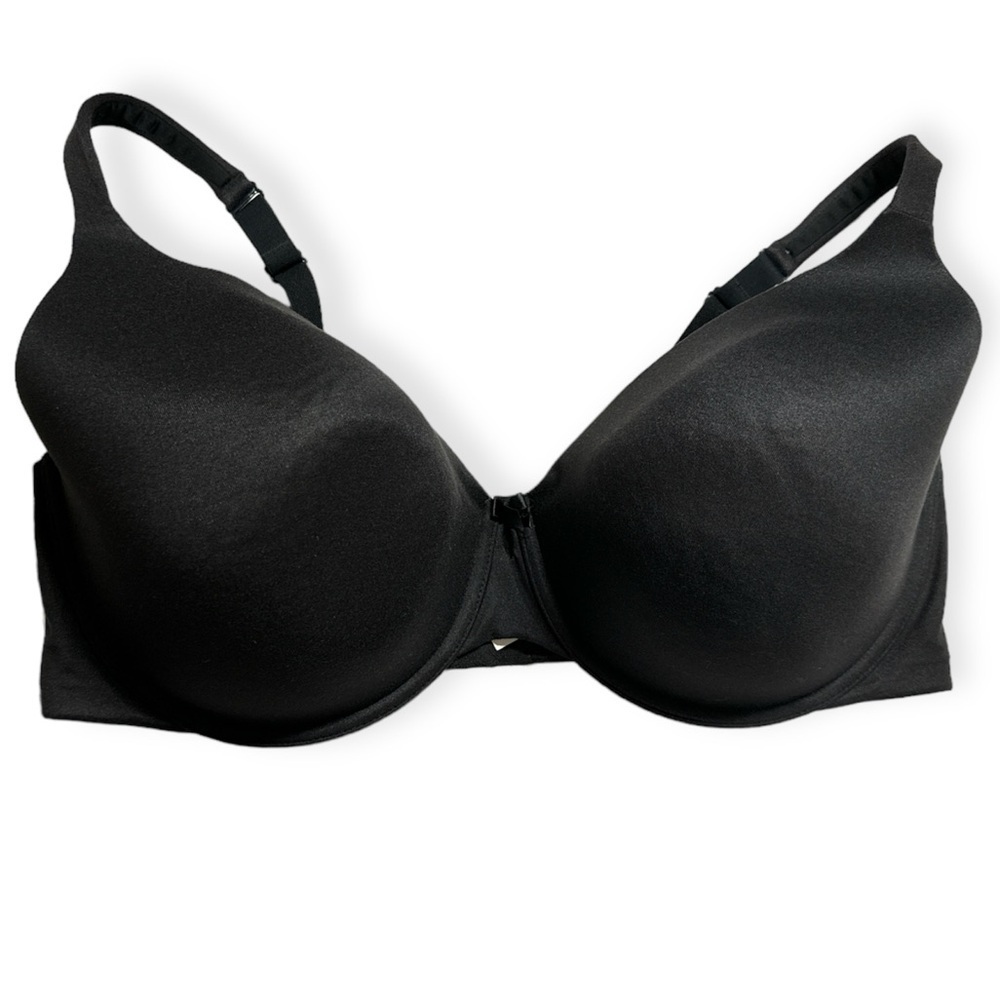 Cacique Plus Size Lightly Lined Full Coverage Underwire Bra In‎ Black Size 44DDD
